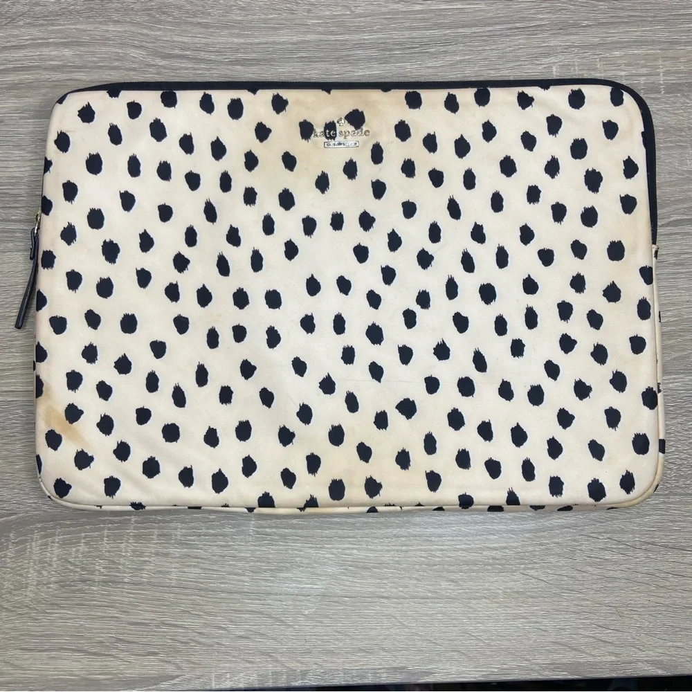 Kate Spade Animal Print Laptop Sleeve
